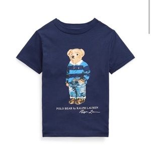 NWT Ralph Lauren Big boys Polo Bear Tee
Size 2T